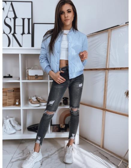 Női bomberdzseki steppelt SHERRY kék