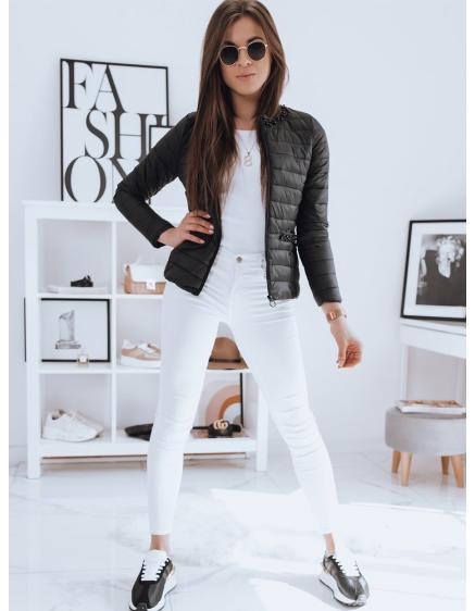 Dámská prošívaná bunda PERLA černá