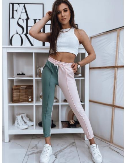 Dámské stylové tepláky PASTELS růžová