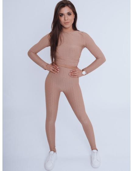 Női PANAMERA III sport szett bézs színben