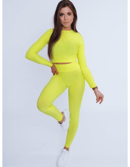 Dámska športová súprava PANAMERA III žltá