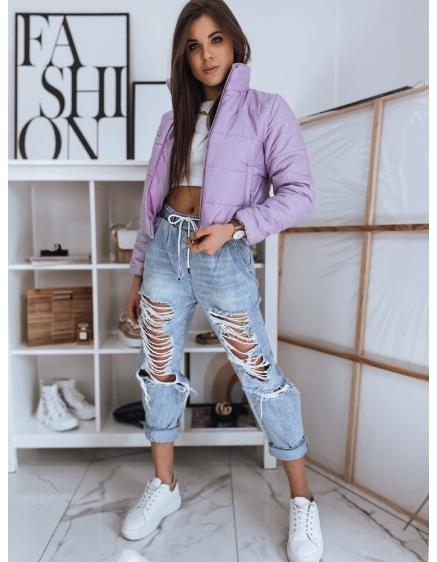 Dámská prošívaná bunda ADRIANNA fialová