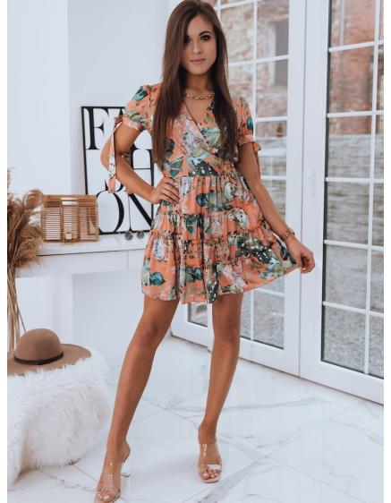 Dámské šaty s potiskem LANCELLO oranžová