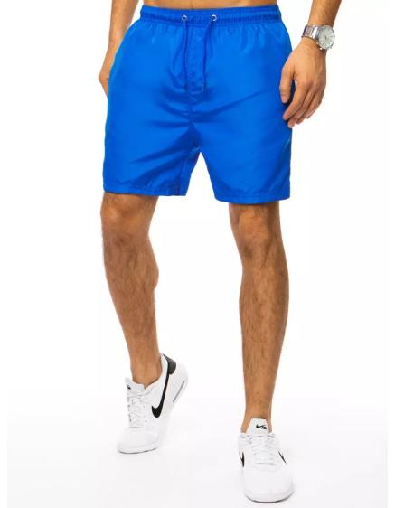 Pánské plavky bez potisku nebesky modré