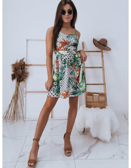 Női ruha TROPICAL bézs