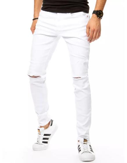 Pánské rifle bílé STYLE