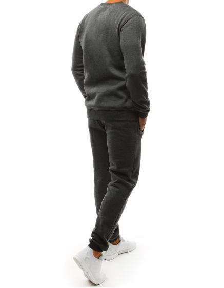 Pánska tepláková súprava tmavo šedá