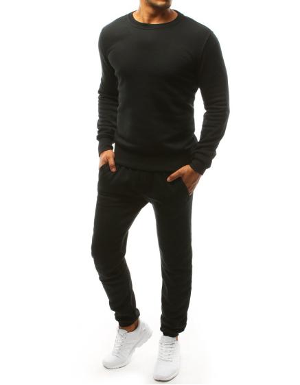 Pánská tepláková souprava tmavě černá 