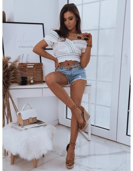 Dámska krajková blúzka KONSTA biela