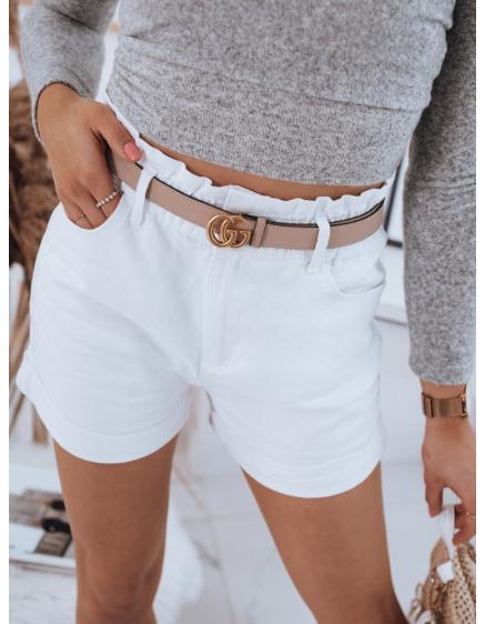 Dámske džínsové šortky WERA biela