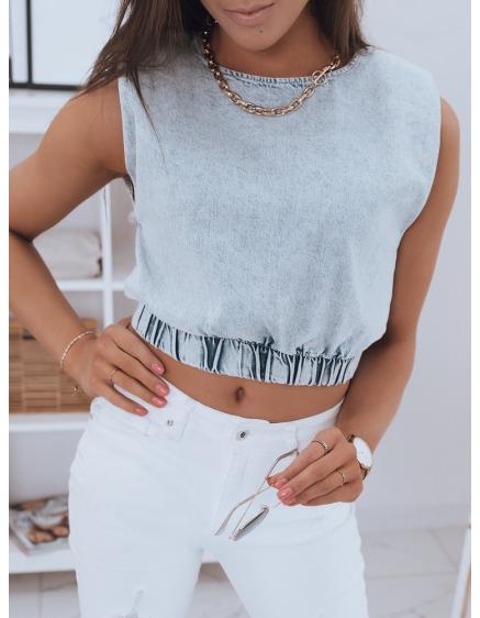 Dámska blúzka KORSA modrá