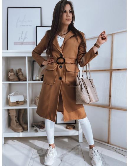 Dámský kabát jednořadý SCHERMIMI II béžová