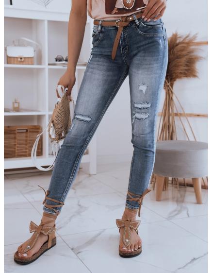 Dámské džínové kalhoty DEVA modrá