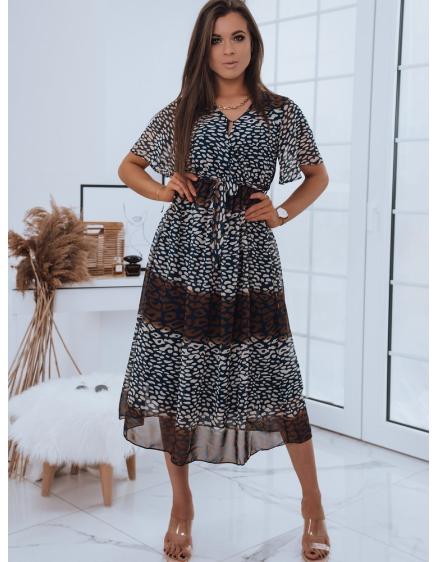 Dámské šaty MAXI LONI tmavě modrá