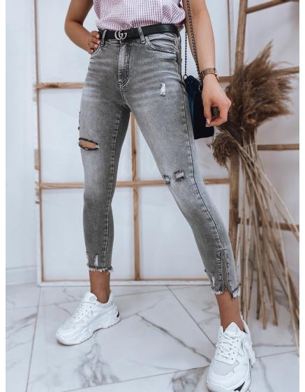 Dámské džínové kalhoty RASHA šedá