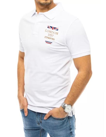 Pánské tričko s potiskem bílé LONDON