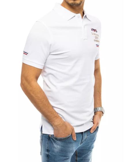 Pánské tričko s potiskem bílé LONDON