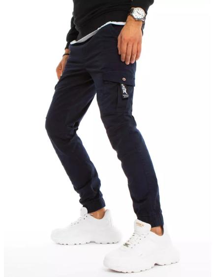 Pánské jogger kalhoty modré RUN