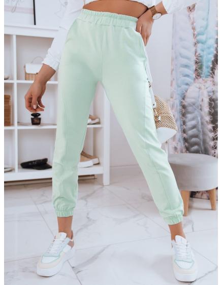 Női sportos melegítőnadrág STIVEL világoszöld