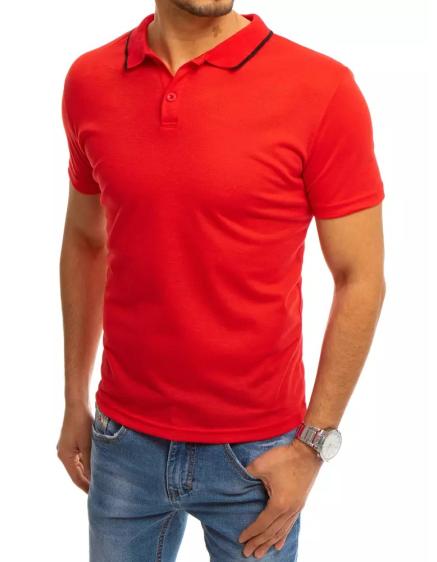 Pánske polo tričko červené
