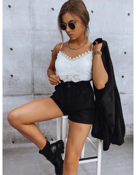 Női farmer rövidnadrág JOSSIE blackSyo227