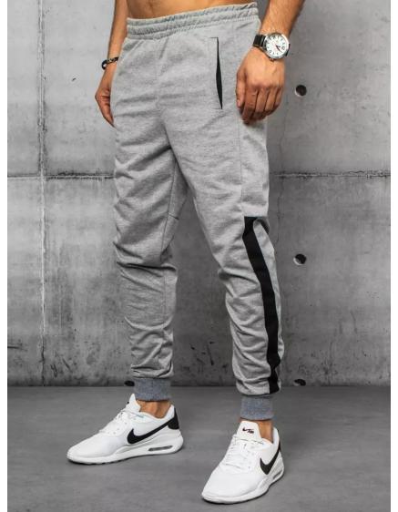 Férfi melegítőnadrág világosszürke