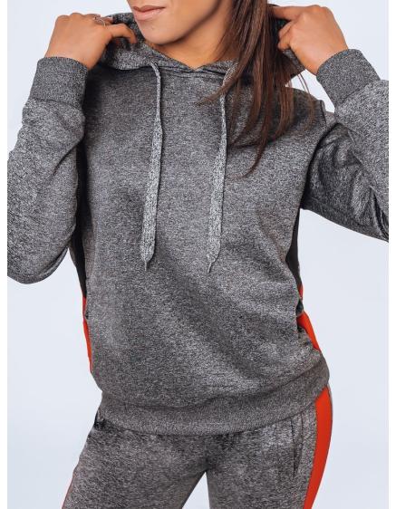 Női GIM pulóver sötét szürke