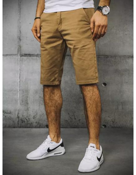 Férfi farmer rövidnadrág világosbarna