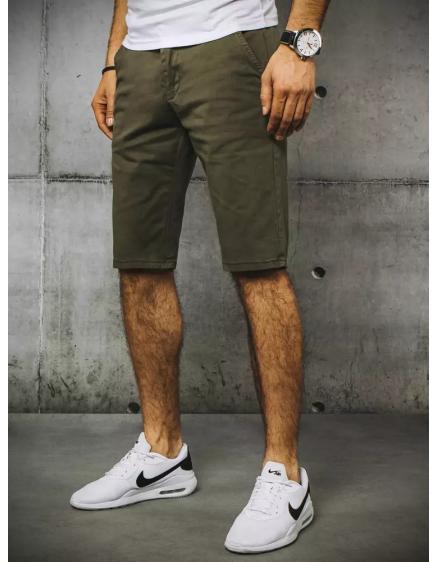 Férfi farmer rövidnadrág zöld