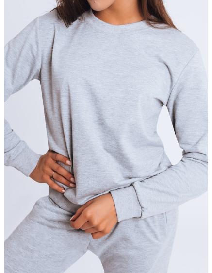 Női pulóver LARA világosszürke