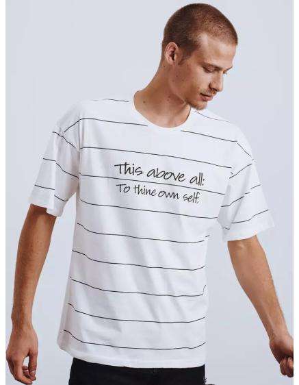 Pánské tričko bílé ABOVE