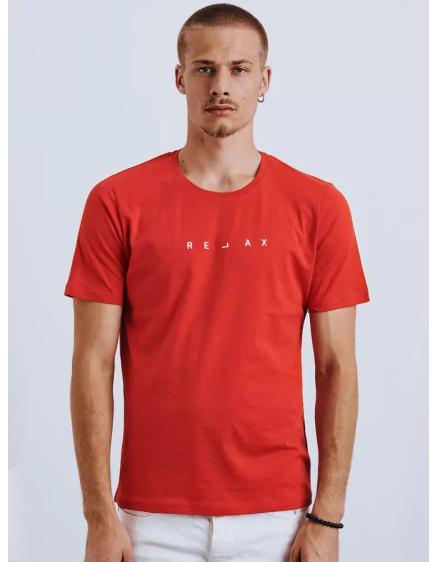 Pánské tričko červené RELAX