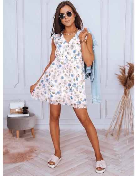 Dámske šaty s potlačou SOPHIE biela