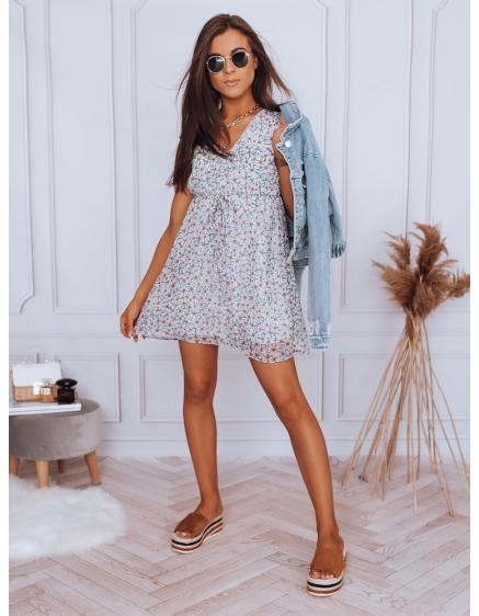 Női ruha SOPHIE mintával kék