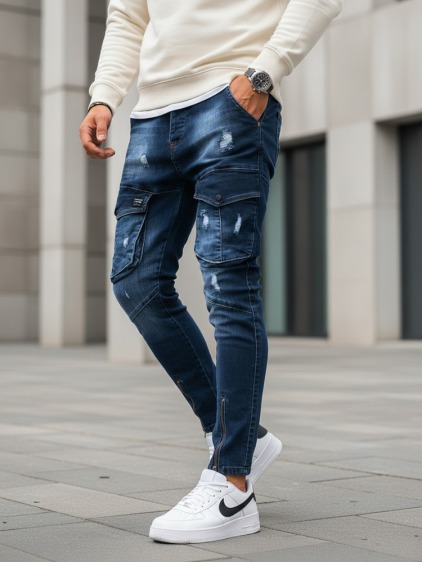 Pánské džínsové jogger kalhoty YOUTH