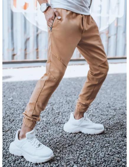 Pánske jogger nohavice khaki STYLE