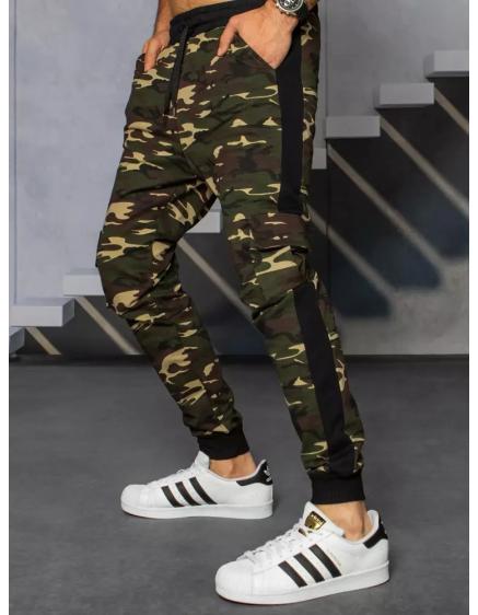 Férfi melegítőnadrág zöld MORO