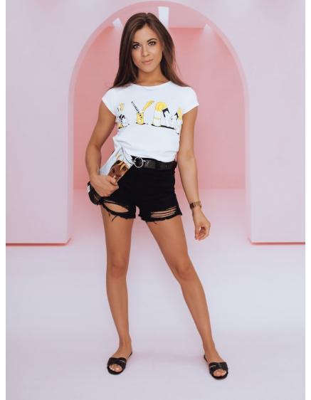 Dámské tričko s potiskem CHRISSY bílá