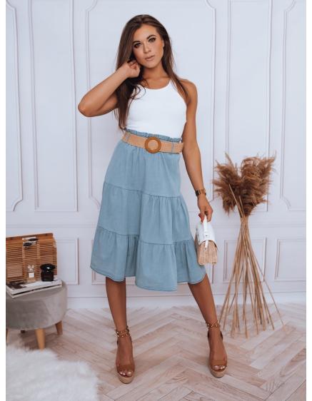 Midi sukňa RANDINA modrá