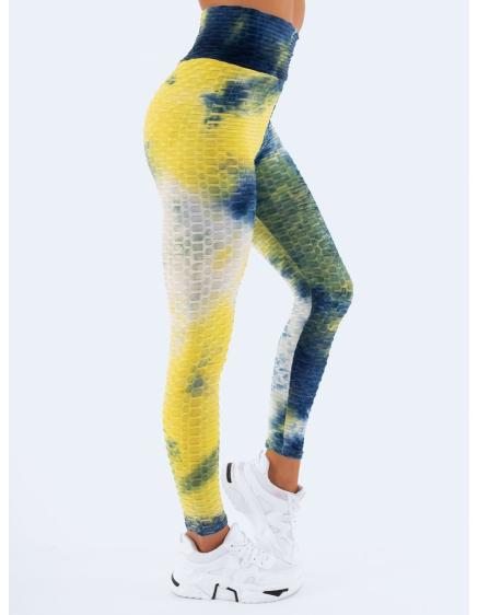 Női leggings SERRA sárga