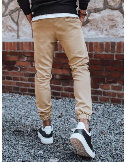 Pánské jogger kalhoty khaki