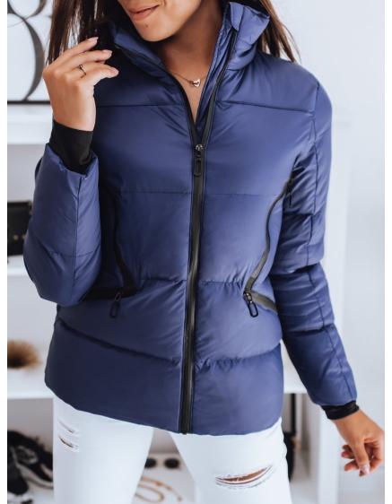 Dámská zimní prošívaná bunda SAVAGE modrá