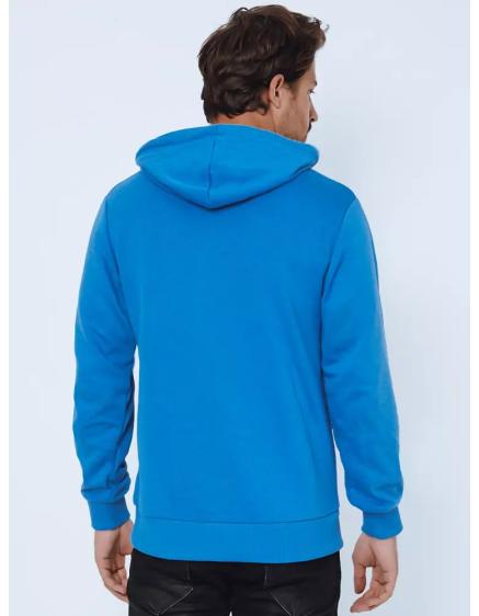 Pánská mikina s kapucí modrá SPORT