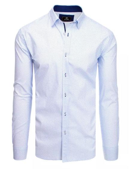 Pánská vzorovaná košile Bílá