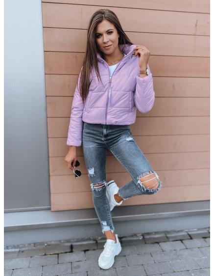 Dámská zimní prošívaná bunda ADRIANA fialová