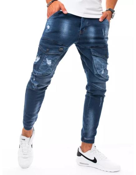 Pánské jogger kalhoty granátové FREE