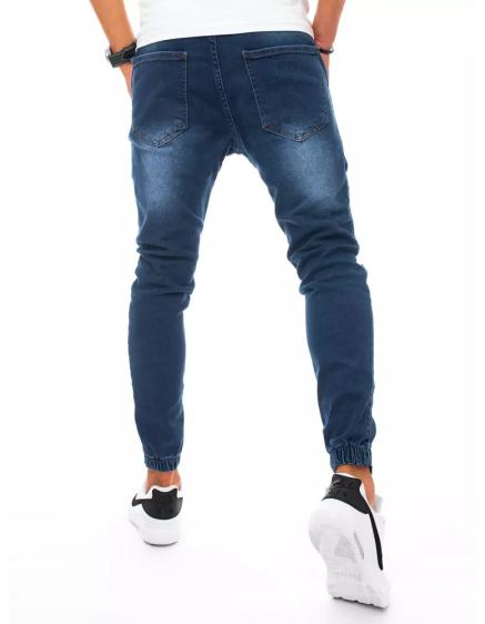 Férfi jogger nadrág sötétkék INGYENES