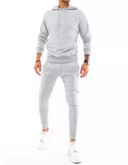 Férfi edzőruha világosszürke SPORT2