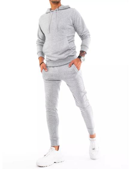 Férfi edzőruha világosszürke SPORT2