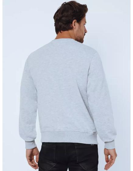 Pánska sivá mikina